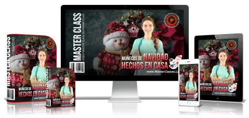 MUÑECOS DE NAVIDAD HECHOS EN CASA